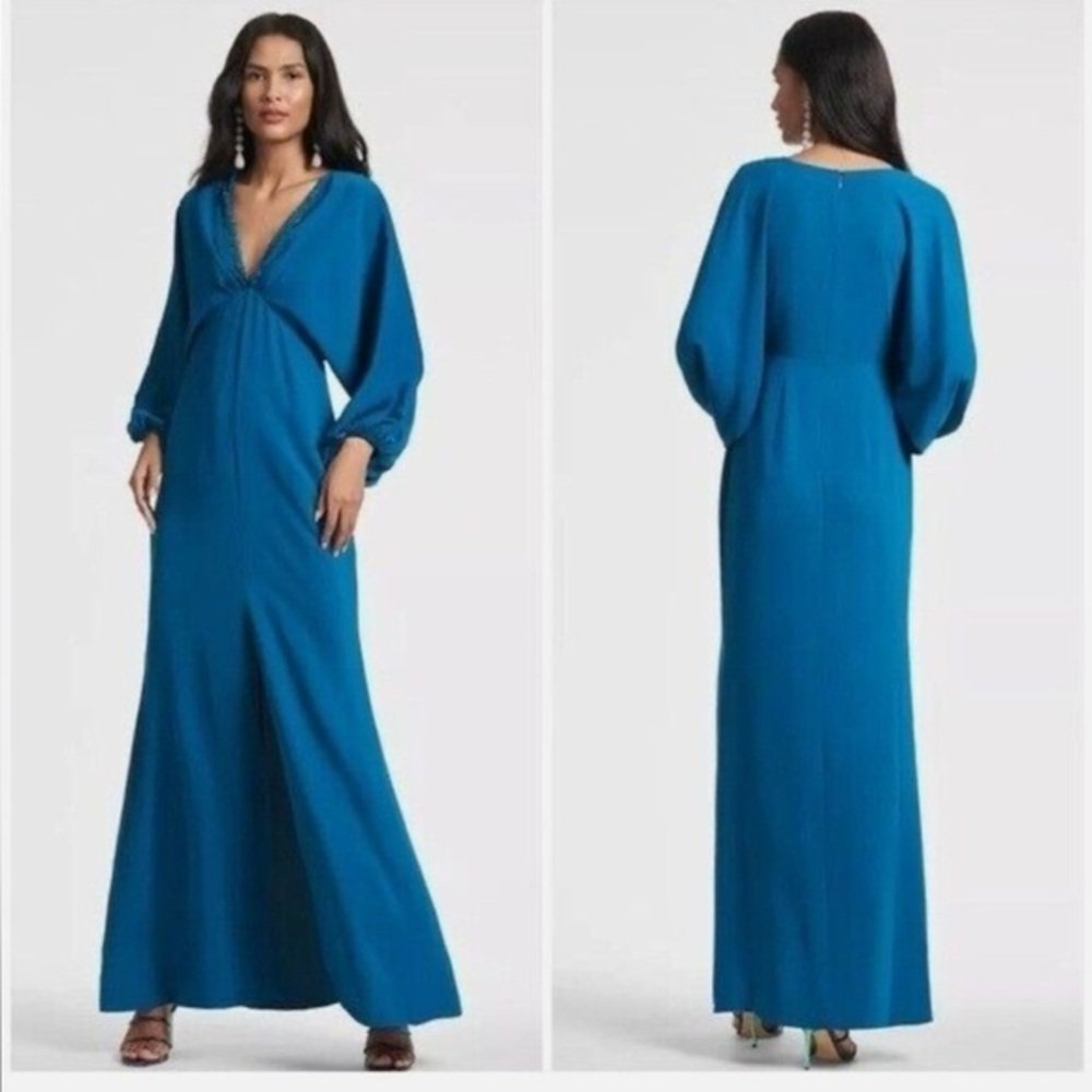 NWT - Sachin & Babi - Gabby Gown - Teal